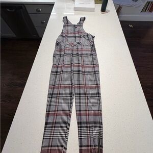 Stylish Plaid Men's Jumpsuit